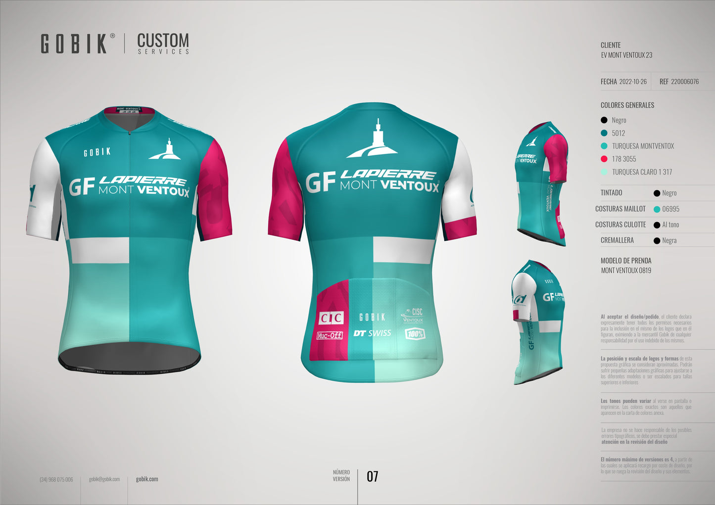 Maillots GFMV 2023