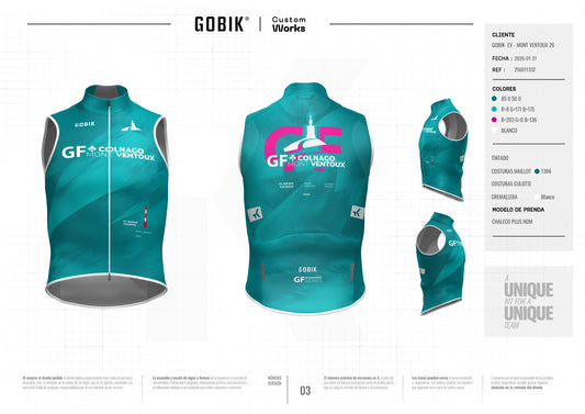 Gilet du Colnago GF Mont Ventoux 2026